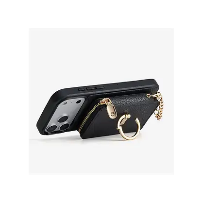 PIILI Custype iPhone 17 Pro Max Uyumlu Kişiselleştirilebilir Telefon Kılıfı Siyah