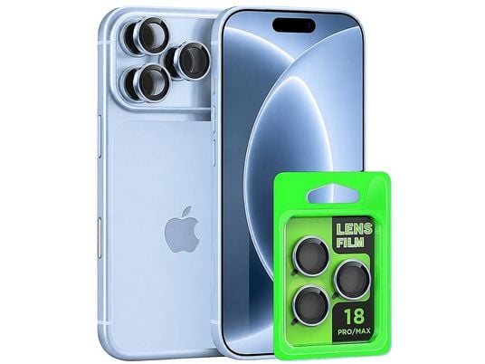 iPhone 18 Pro Max Uyumlu Raze Metal Kamera Lens Ekran Koruyucu